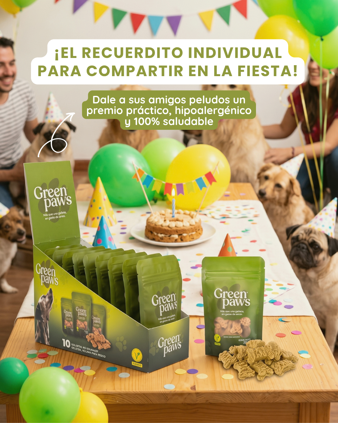GreenPaws Mini: Pack de 10