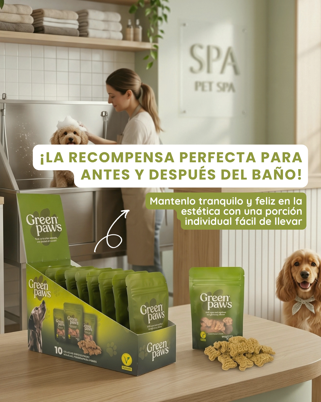 GreenPaws Mini: Pack de 10