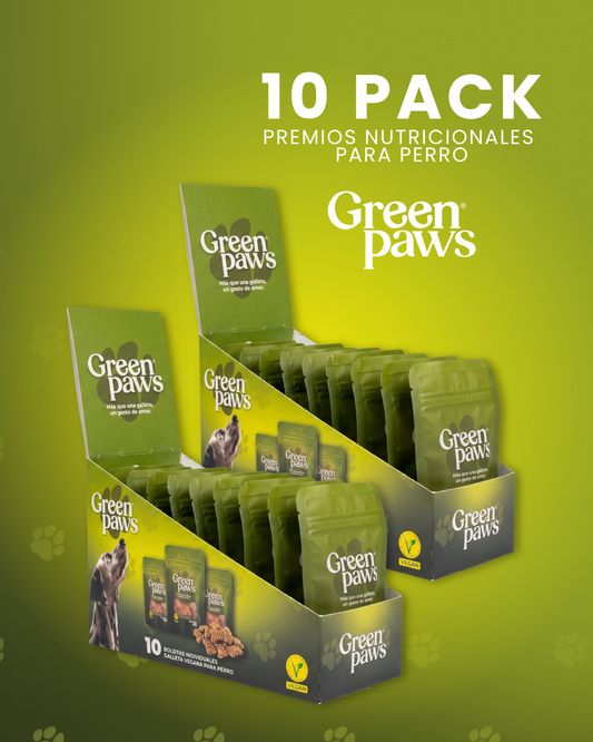 GreenPaws Mini: 2 Packs de 10